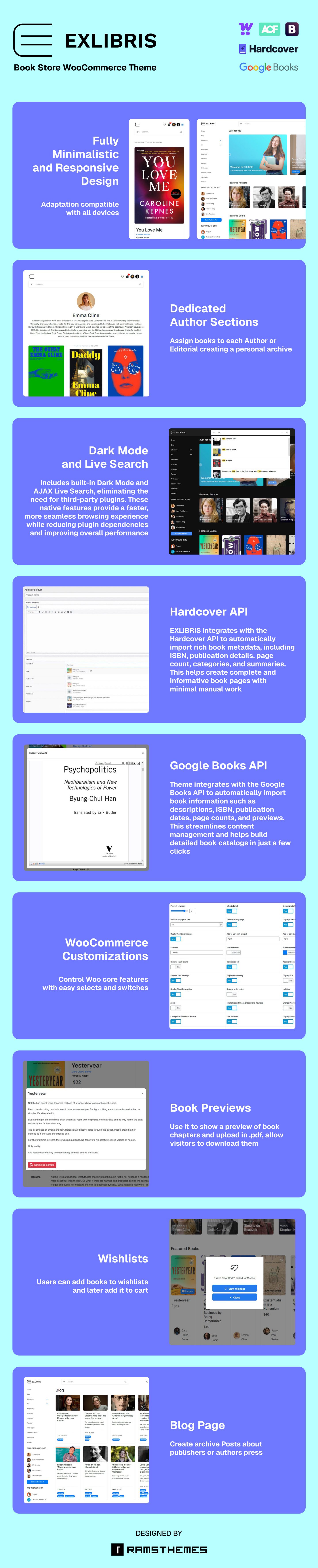 EXLIBRIS - Book Store WooCommerce WordPress Theme