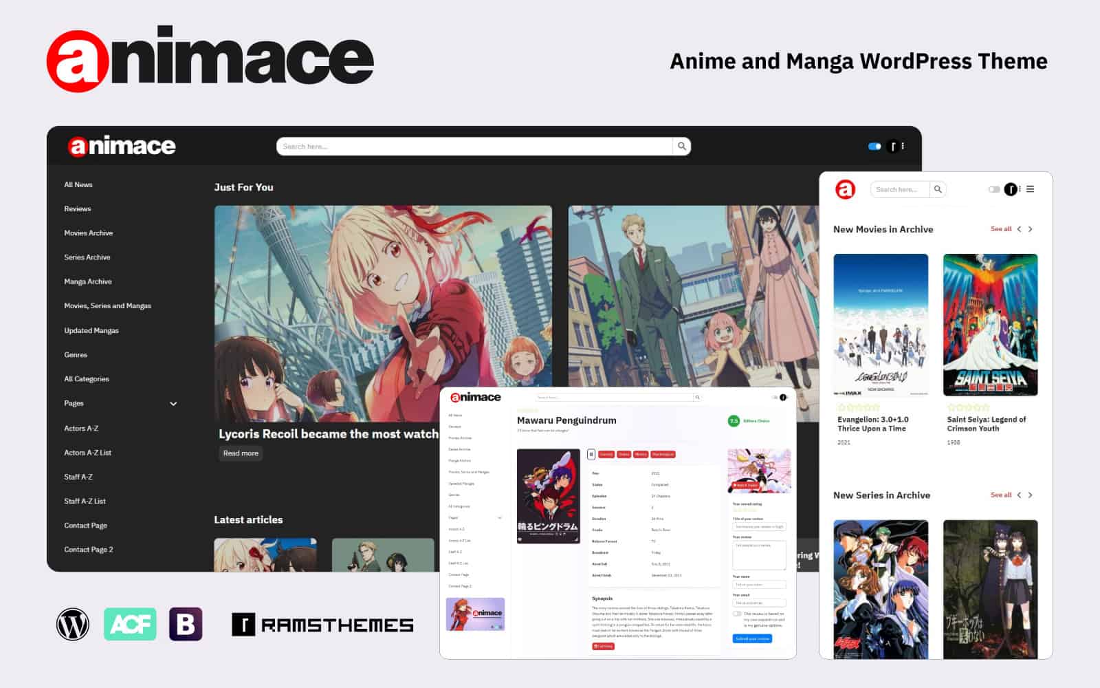 5 Anime WordPress Themes: The Keys to the World of Japanese Animation