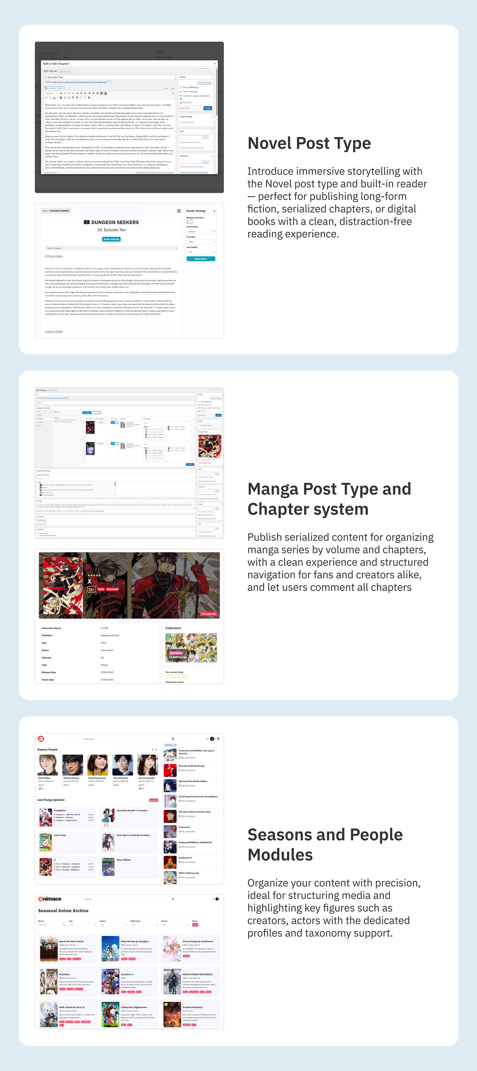 ANIMACE Anime and Manga WordPress Theme