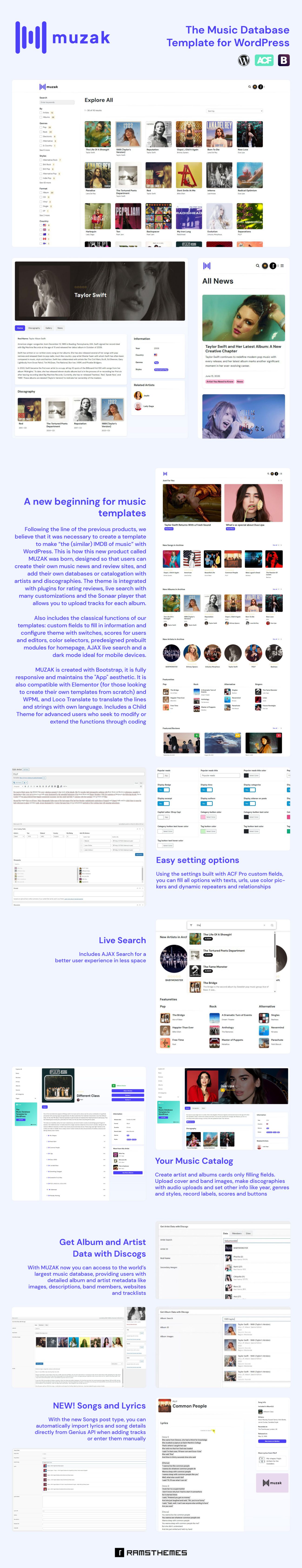 MUZAK - Music News, Reviews and Database WordPress Theme MUZAK - Music News, Reviews and Database WordPress Theme