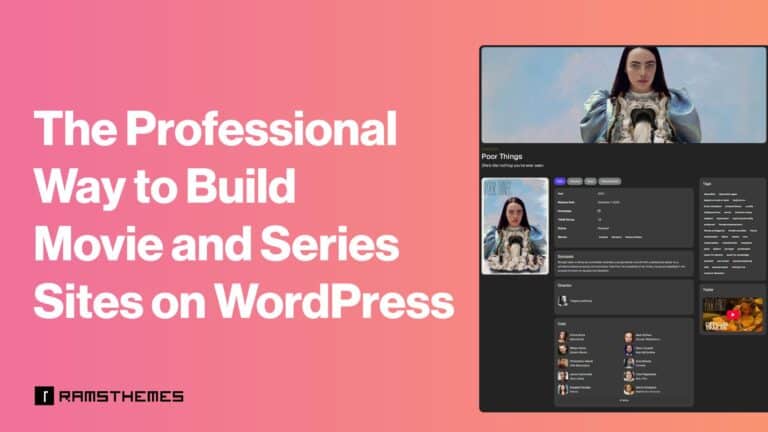 TMDB WordPress integration: Get it with INGMAR and MEDIAFY