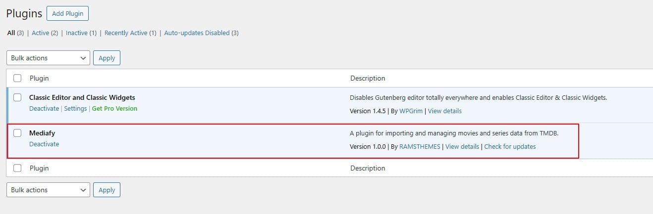 MEDIAFY - Get Movie and Series Data with TMDB API WordPress Plugin MEDIAFY - Get Movie and Series Data with TMDB API WordPress Plugin